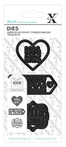 Набор ножей для вырубки "Mr & Mrs", маленький. Арт XCU503271