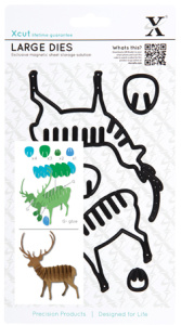 Набор ножей для вырубки "Олень". Арт XCU503162