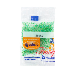 Бисер №10, 5 г., цвет 58556. Арт G 58556