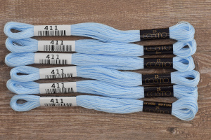 Мулине COSMO однотонный цвет  411       . Арт 25-6/411       