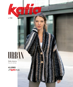 Журнал с моделями по пряже Katia B/URBAN 102 AW19/20. Арт 6140