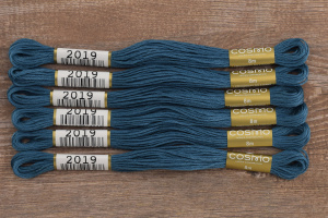 Мулине COSMO однотонный цвет  2019      . Арт 25-6/2019      