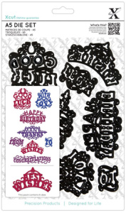 Набор ножей для вырубки "Пожелания". Арт XCU503925