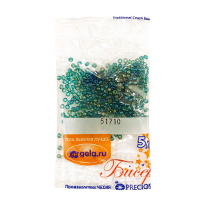 Бисер №10, 5 г., цвет 51710. Арт G 51710