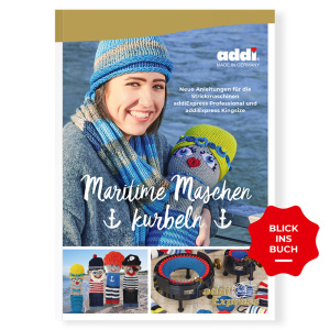 Журнал со схемами для вязания на машинке addiExpress. Арт 875-0