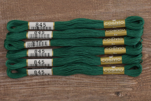 Мулине COSMO однотонный цвет  845       . Арт 25-6/845       