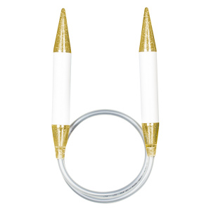 Спицы, круговые, пластик, addiChampagner №20, 80 см. Арт 405-7/20-80