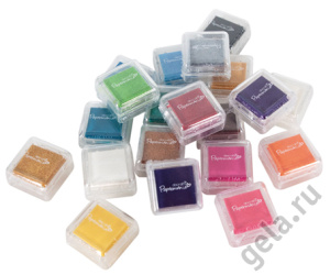 Набор мини штемпельных подушек, PAPERMANIA, 20 цветов. Арт PMA5521101              