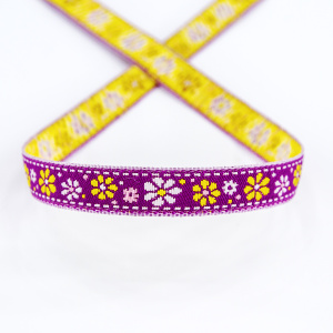 Лента жаккард SAFISA, 10 мм, 15 м, цвет 03. Арт 9165-10мм-03            