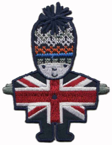 Термоаппликация HKM "London Wache Arme ausgestreckt". Арт 33249/1SB