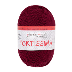 Пряжа Fortissima Socka 4-fach Uni, 75% шерсть, 25% полиамид, 420 м, 100 г. Арт 90038-2011