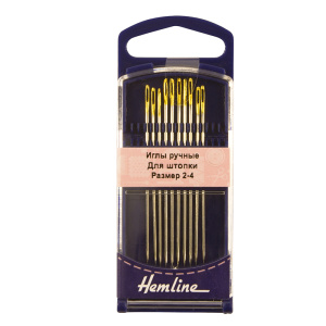 Иглы ручные для штопки, 2-4. Арт 284G.24/G002   