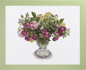 Набор для вышивания "Розы и травы" (№680). Арт 552110