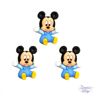 Набор пуговиц и/или декоративных элементов "Малыш Микки". Арт 12116