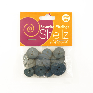 Пуговицы "Shellz & Natural" Wood Buttons. Арт 1850 00101              