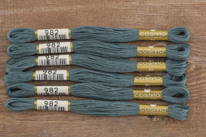 Мулине COSMO однотонный цвет  982       . Арт 25-6/982       