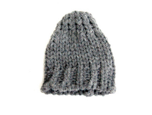 Шапка для игрушек вязаная 6 см. Арт 28894/сер.