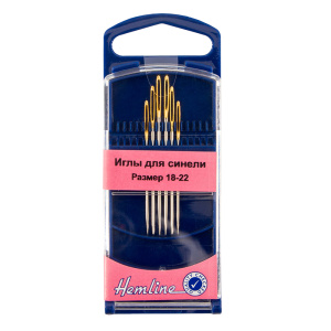 Иглы для синели в пластиковом контейнере №18-22, 6 шт. Арт 285G.1822