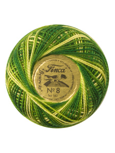 Мулине "Finca Perle"(Жемчужное"), №8, мультиколорный цвет 9860. Арт 00880/08/9860           