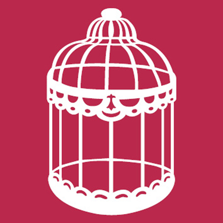 Трафарет-маска "Клетка", позитив/негатив (двойной). Арт KSA006