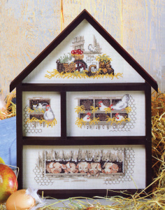 Набор для вышивания "Скотный двор". Арт 65155