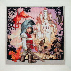 Набор для вышивания "Petit Chevalier" (Маленький рыцарь). Арт 120-B001 KA