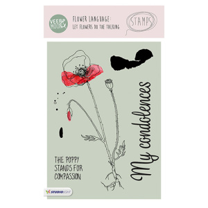 Набор прозрачных штампов Stamp Clear VEER & MOON "Язык цветов: Мак". Арт 1528805