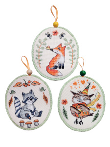 Набор для создания пинкипов "Зверюшки". Арт 21.002.38