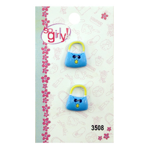 Прорезиненые пуговицы "So Girly". Арт 3508                    