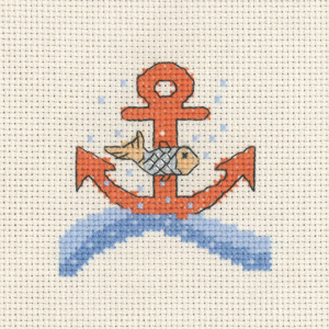 Набор для вышивания "Якорь и Рыбка". Арт 14-3131