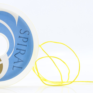 Шнур атласный SAFISA 1,5 мм, 25 м, цвет 32, желтый. Арт 470-32                  