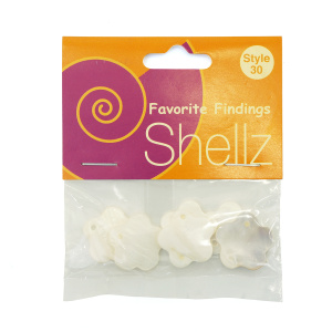 Подвеска "Shellz" Natural Flower River Shell Dangles. Арт 1850 00030              