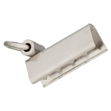 Концевик-зажим с держателем металлический. Арт 59619-029-0082