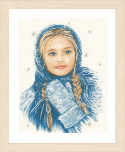 Набор для вышивания "Winter Girl"  . Арт PN-0169674