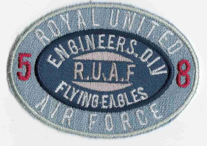 Термоаппликация HKM "Овал - Royal United ". Арт 33822/1SB