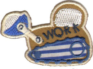 Термоаппликация HKM "Трактор". Арт 31245/1SB