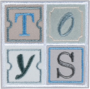 Термоаппликация "Игрушки коричневые". Арт 42608