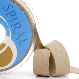 Косая бейка хлопок, 20 мм, 20 м, цвет 64, цвет молочный шоколад. Арт 6552-20мм-64