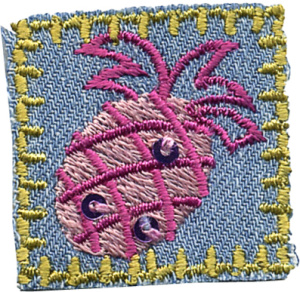 Термоаппликация HKM "Ананас". Арт 32837/1SB