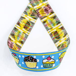 Лента жаккард SAFISA, 25 мм, 15 м, цвет 02. Арт 9176-25мм-02