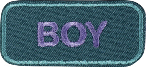 Термоаппликация "Мальчик". Арт 42749