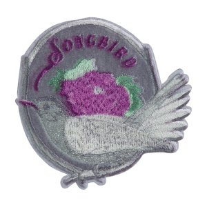 Термоаппликация "Птица серая". Арт 39445