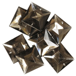 Набор декоративных элементов Favorite Findings "Дымчатые квадраты". Арт 550001384