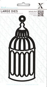 Нож для вырубки и эмбоссинга "Клетка для птицы". Арт XCU503061               