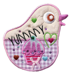 Термоаппликация HKM "Птичка". Арт 31173/1SB