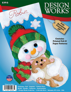 Набор для вышивания сапожка для подарков "Объятия котенка". Арт 5263