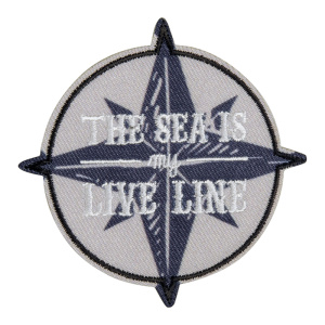 Термоаппликация "Море - мой спасательный круг". Арт 39428