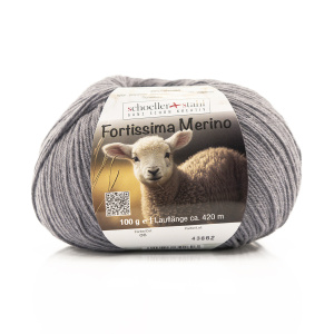Пряжа Fortissima Merino 4-fach, 75% шерсть, 25% полиамид, 420 м, 100 г. Арт 93042-0006