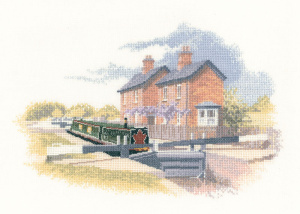 Набор для вышивания "Через шлюз". Арт JWTL1095E