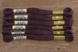 Мулине COSMO однотонный цвет  2035      . Арт 25-6/2035      